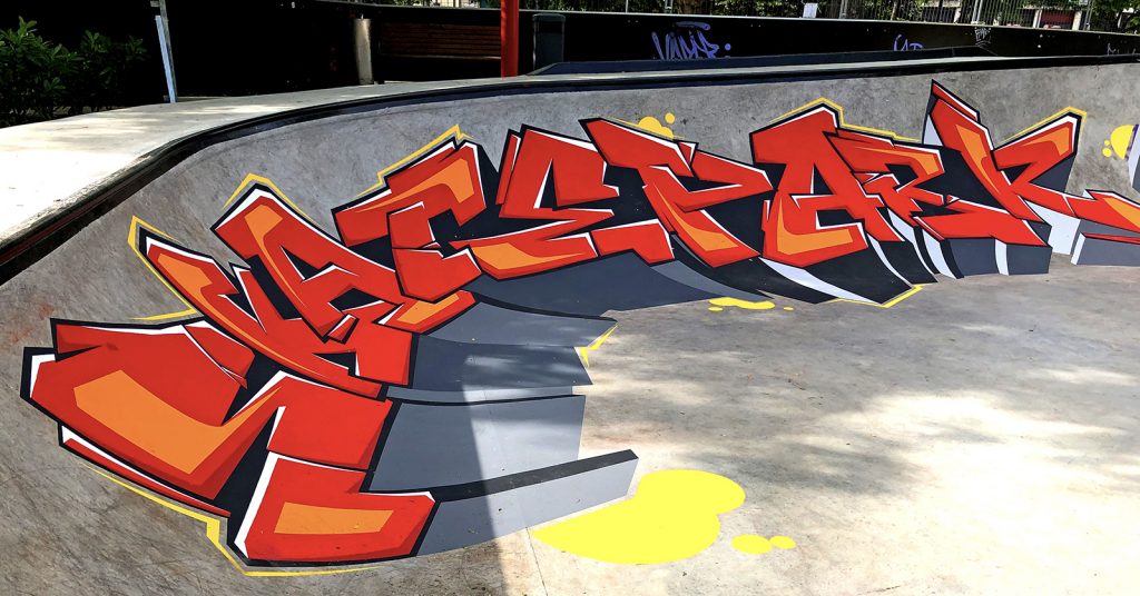 Neopaint skatepark