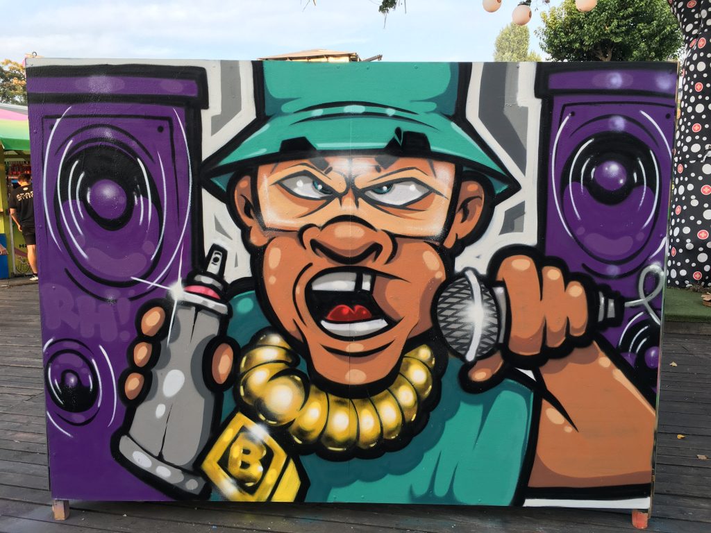 Bronk graffiti művész