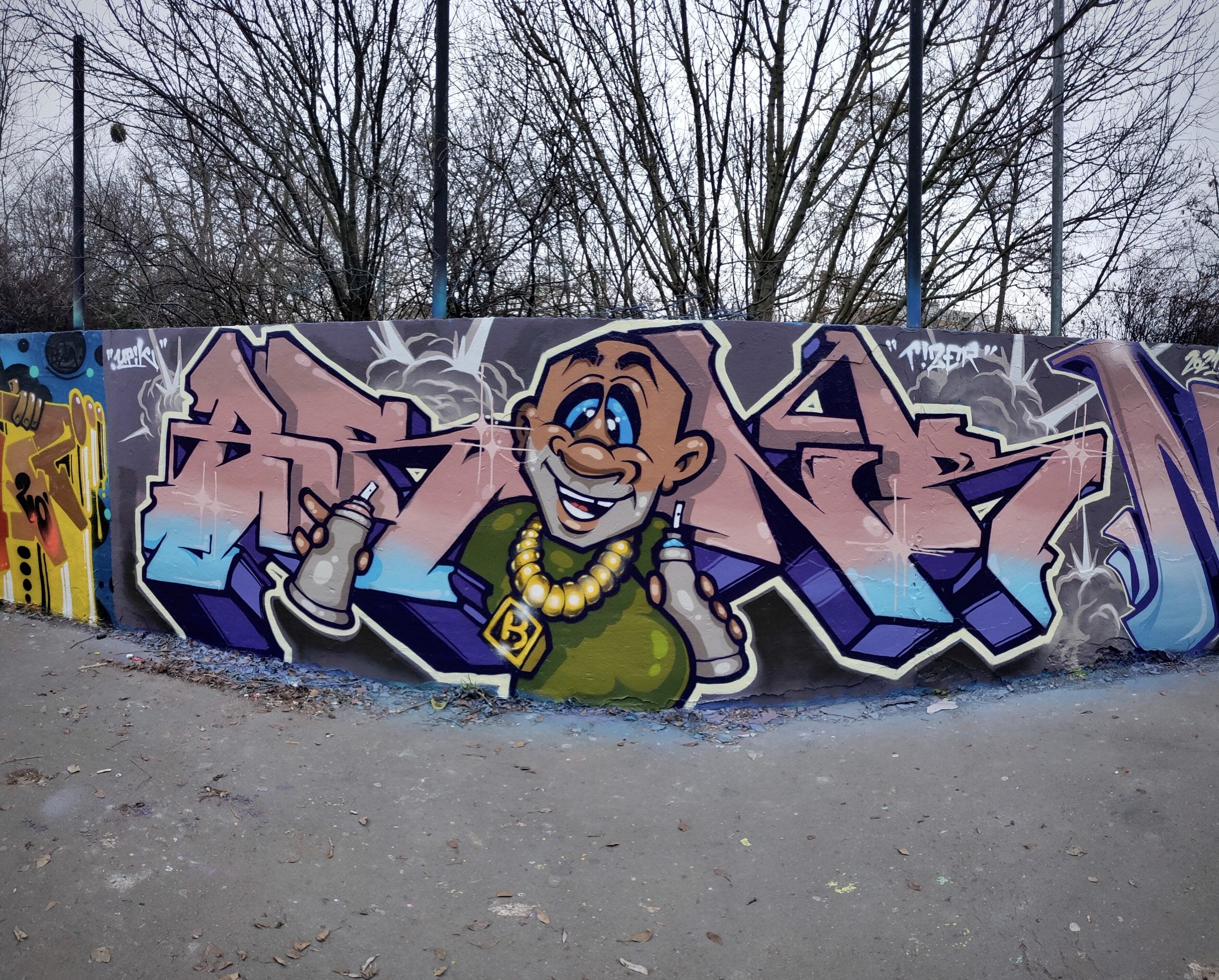 Bronk graffiti művész