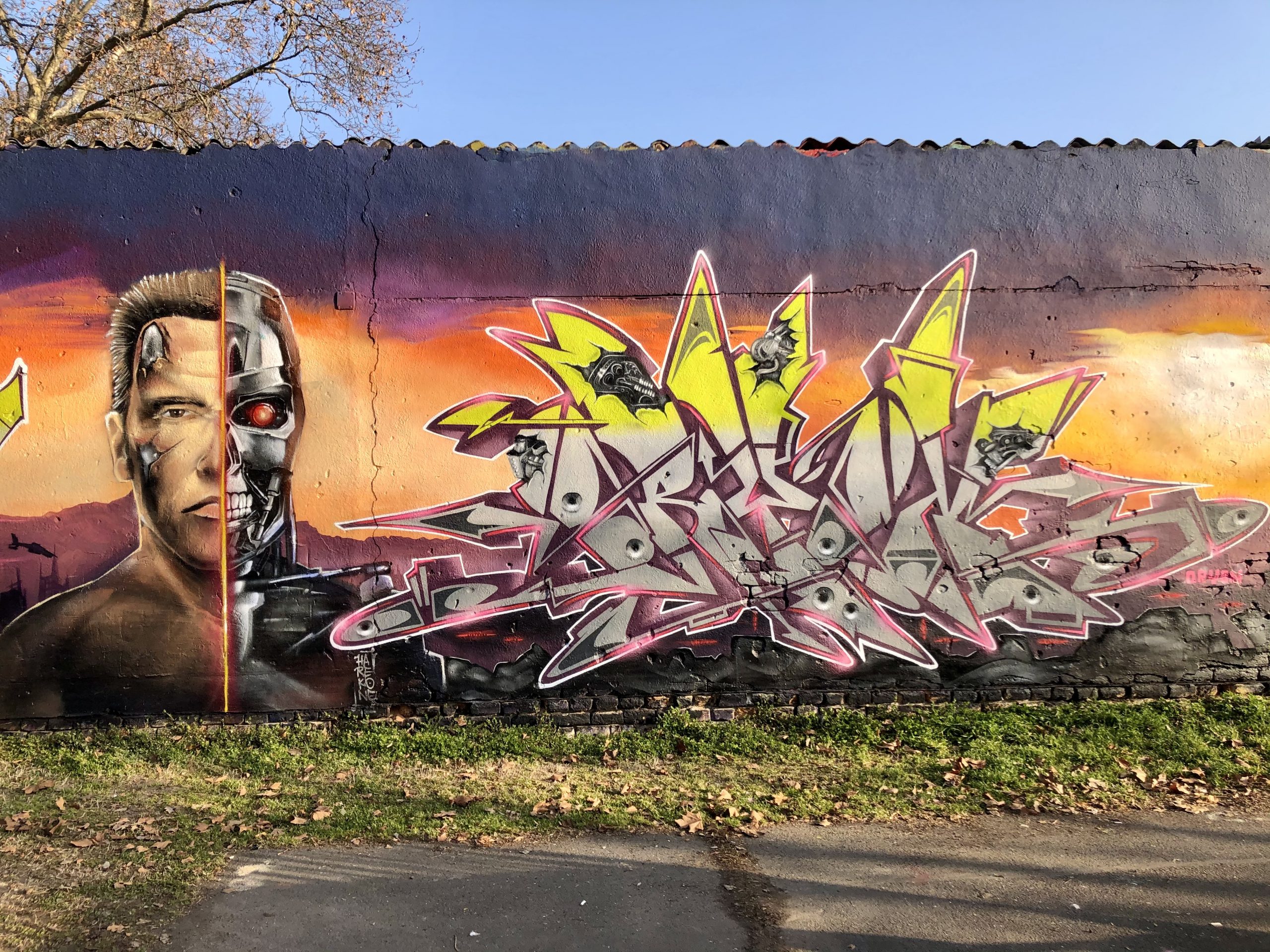 Posztapokaliptikus graffitik Szegeden