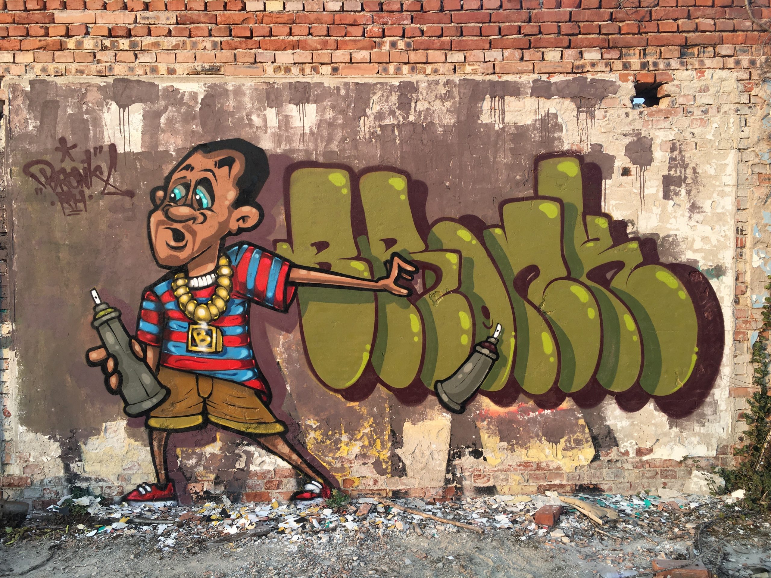bronk graffiti művész