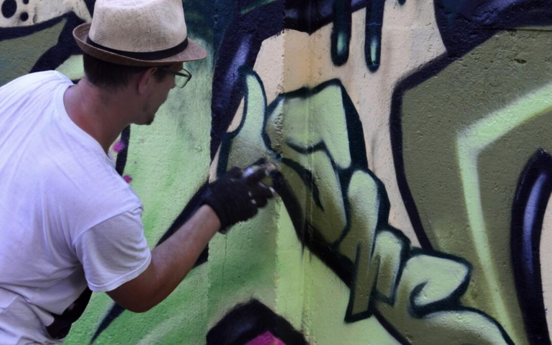 Őskor és wildstyle között – Optikone graffitis világa
