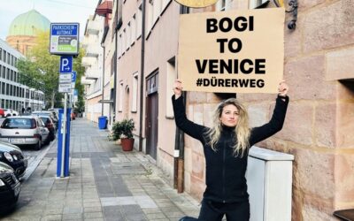 Nagy Bogi művészi zarándoklata a Dürer-úton, Nürnbergtől Velencéig