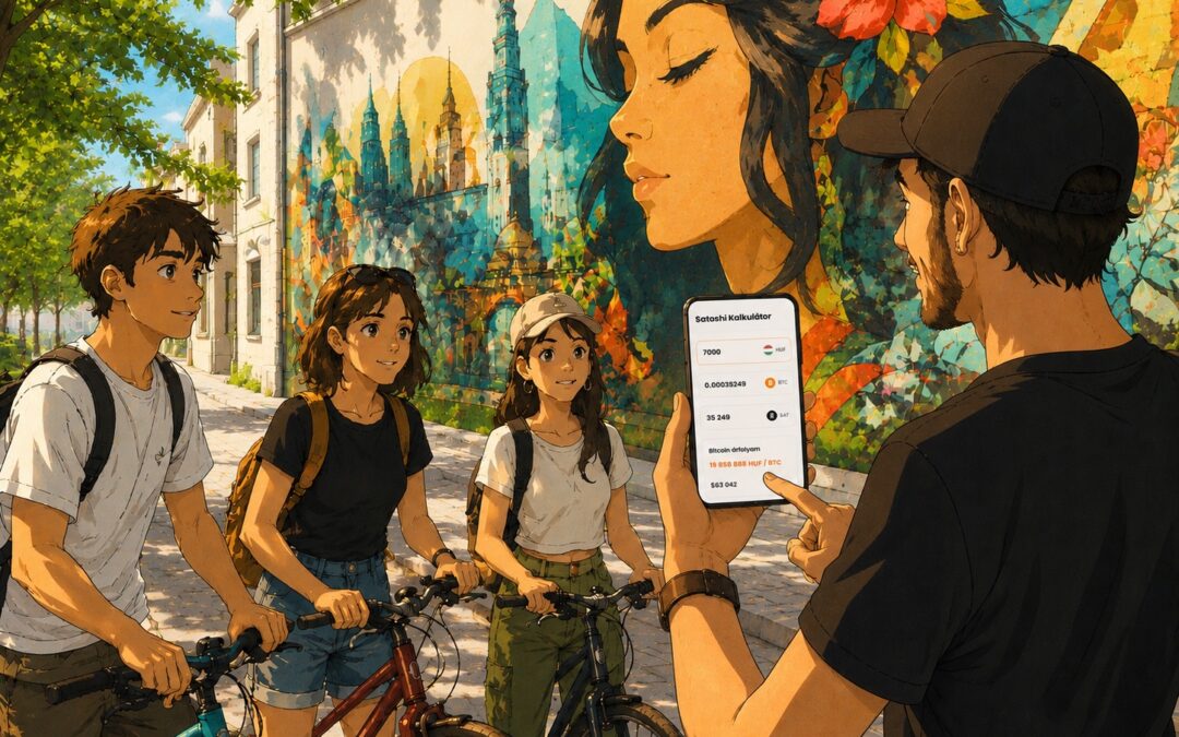 Satoshi Kalkulátor – Amikor egy street art túra és a Bitcoin találkozik